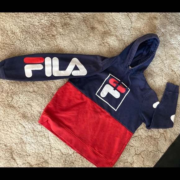 Vintage FILA pullover hoodie - Picture 1 of 6
